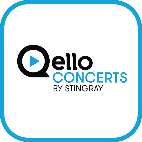 Qello Concerts by Stingray logo